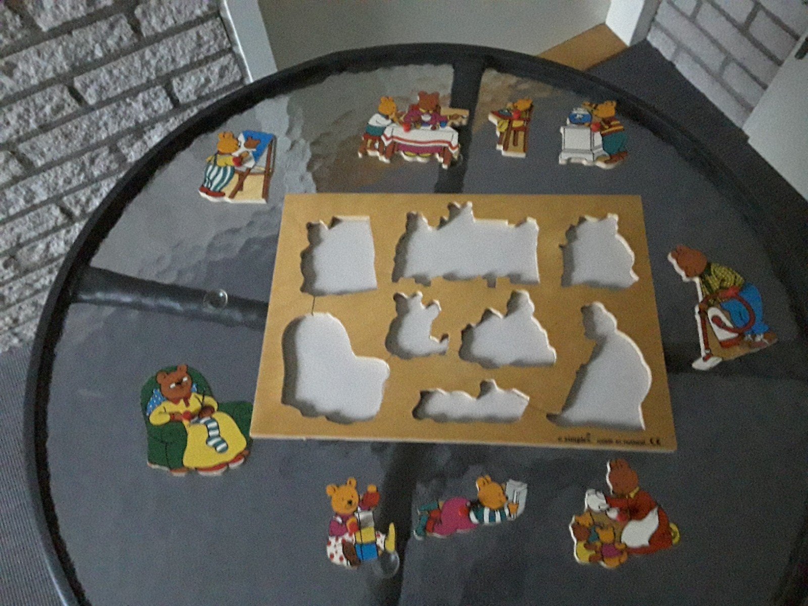 Houten kinderpuzzel doe maar een bod, Ophalen, 10 tot 50 stukjes