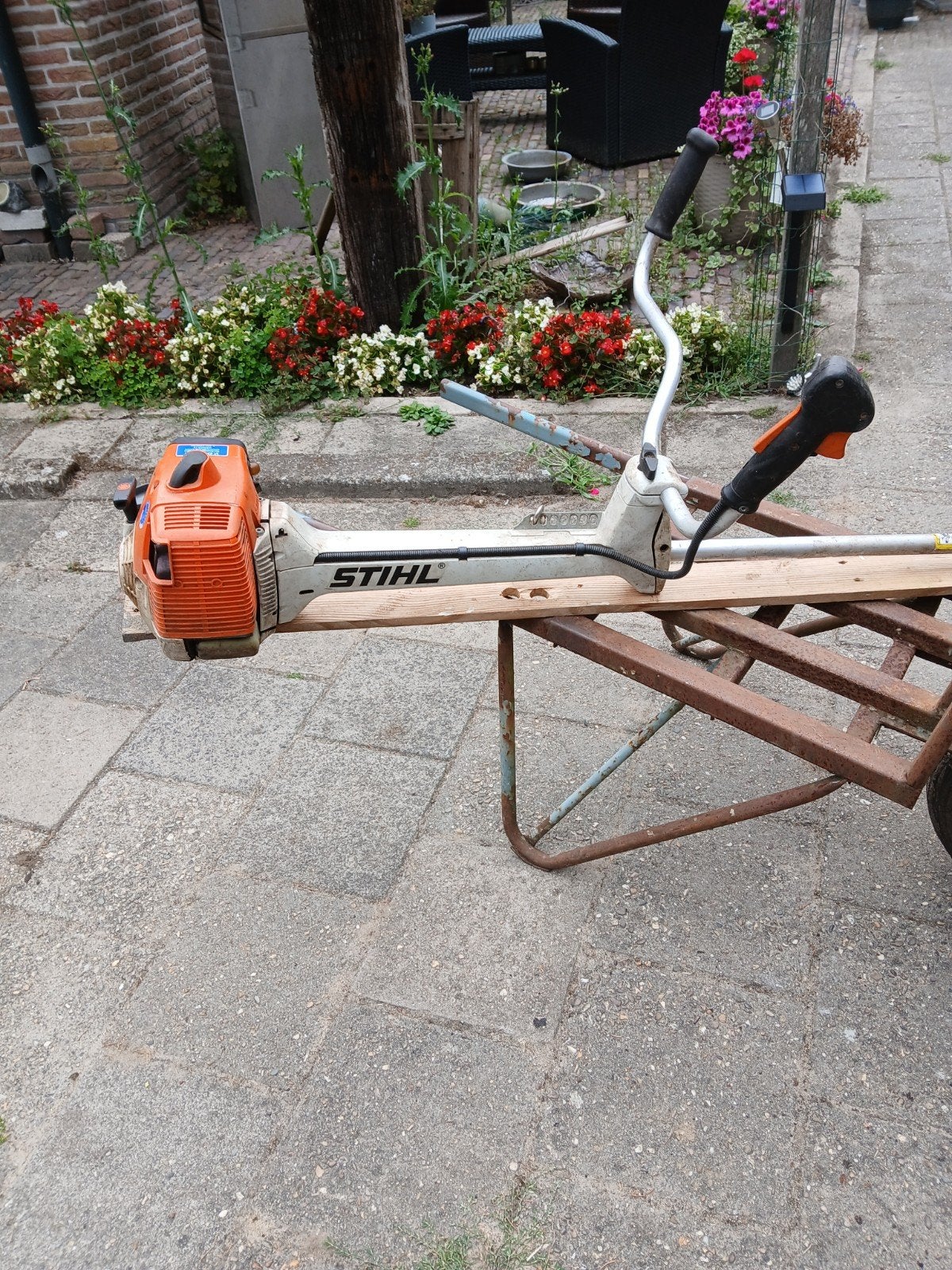 stihil FS 450 bosmaaier _ AV 020 tophandelkettingzaag, Ophalen, Gebruikt, Overige soorten, Stihl