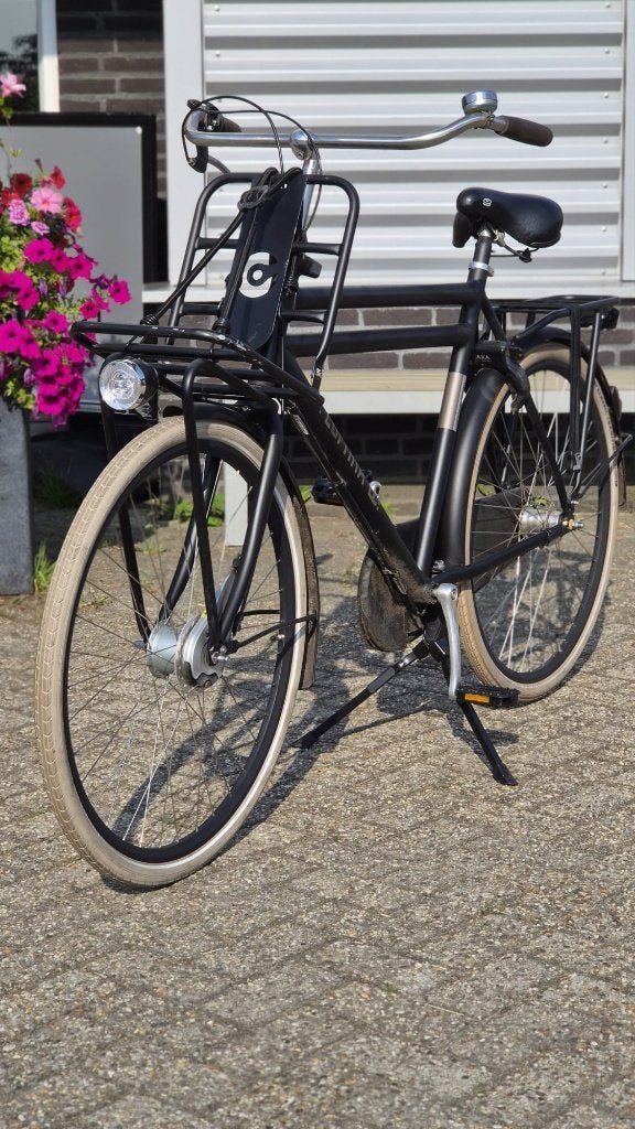 Cortina transportfiets Heren, (gebruikt), Gebruikt, Versnellingen, 57 tot 61 cm, Trommelrem