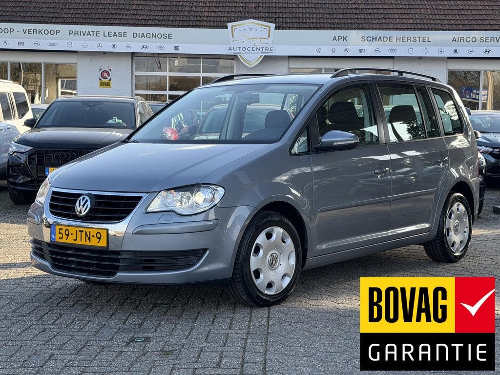 Volkswagen Touran 1.4 TSI Comfortline AIRCO | CRUISE | BOVAG, Auto's, Volkswagen, Stof, Gebruikt, Zwart, 4 cilinders