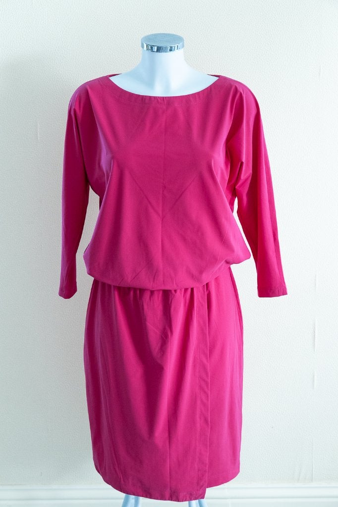 Fuchsia roze jurk van LaDress maat M, Kleding | Dames, Maat 38/40 (M), Ophalen of Verzenden, Zo goed als nieuw, Roze