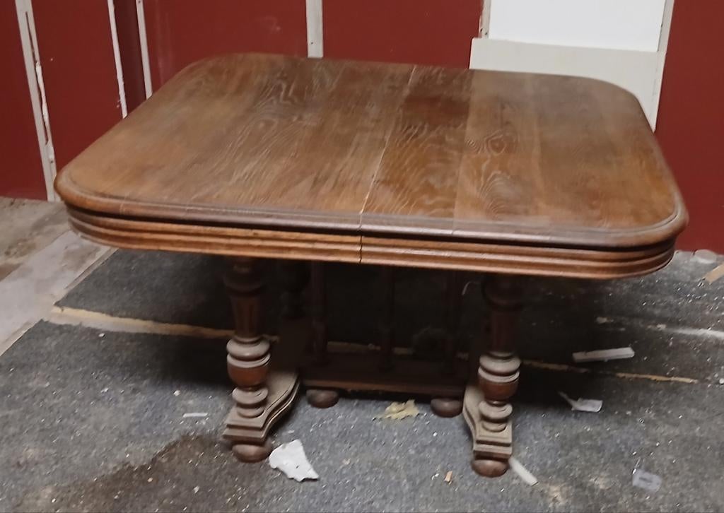 Oude eiken tafel, Antiek en Kunst, Ophalen