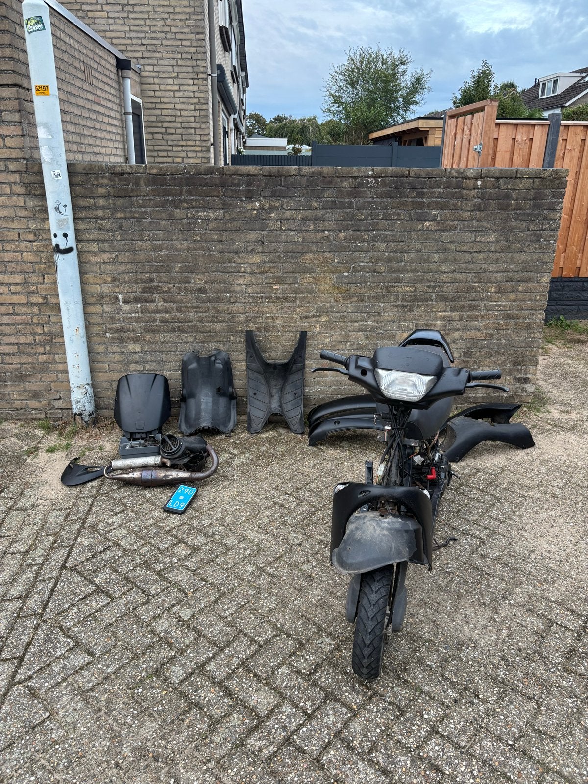 Peugeot Zenith opknapper - vastgelopen cilinder, Ophalen, Gebruikt, Maximaal 25 km/u, Overige modellen
