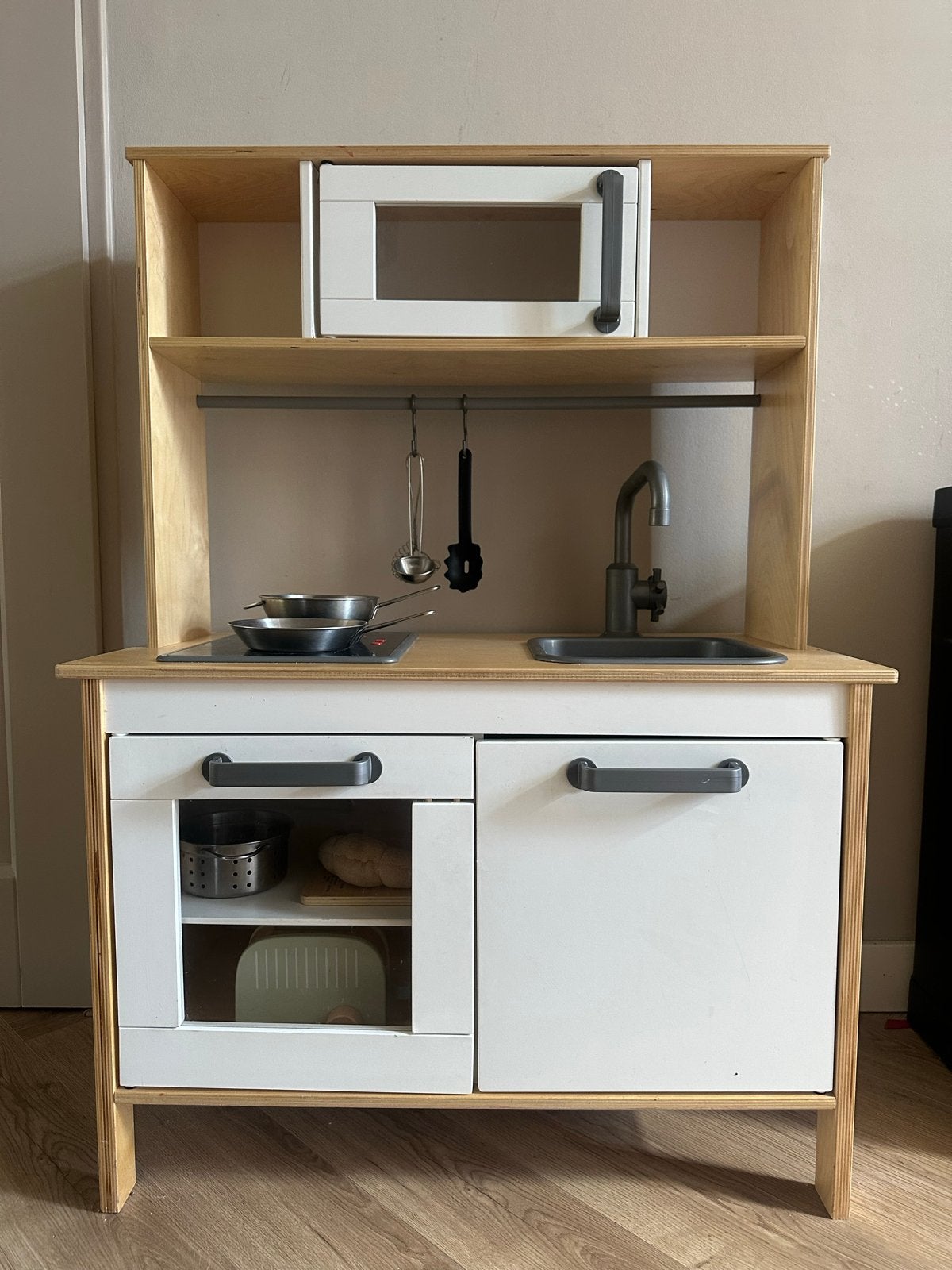 IKEA DUKTIG Speelkeuken met accessoires, Ophalen, Gebruikt, Hout, Speelkeuken