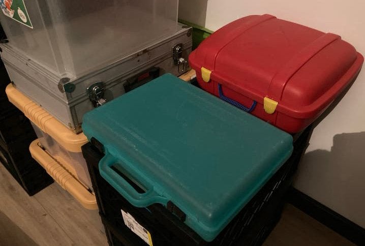 Koffers  in alle soorten en maten.., Sieraden, Tassen en Uiterlijk, Ophalen of Verzenden, Hard kunststof, Minder dan 50 cm, Minder dan 35 cm