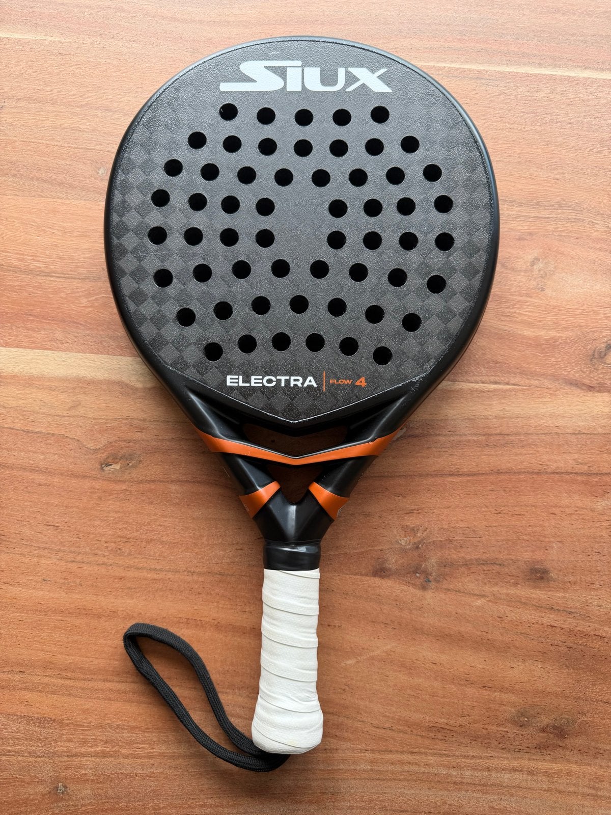 Siux Electra Flow 4 Padelracket - Zo goed als nieuw, Sport en Fitness, Padel, Ophalen of Verzenden, Zo goed als nieuw, Padelracket