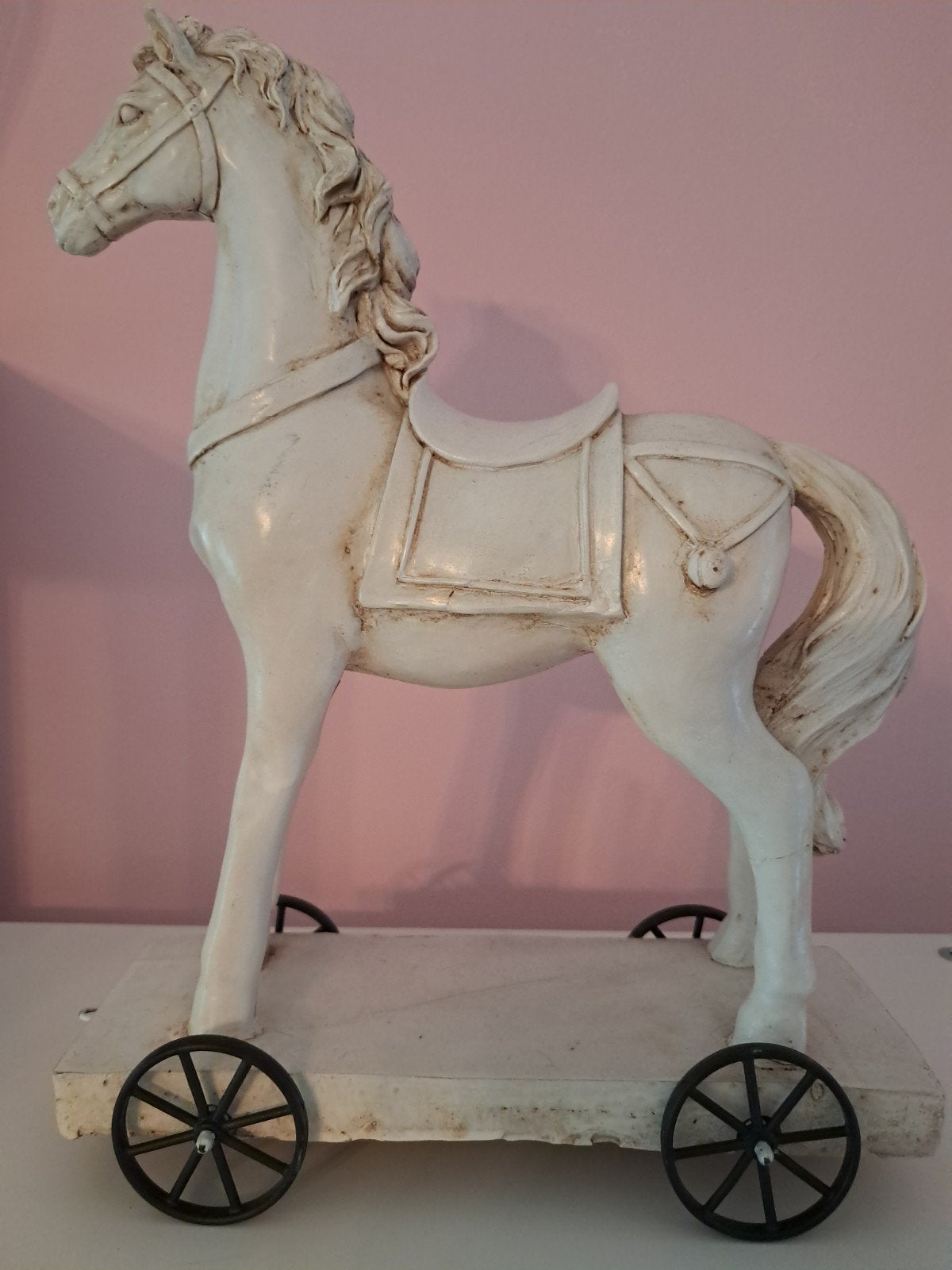 Brocante Paardje op Wielen, Ophalen of Verzenden