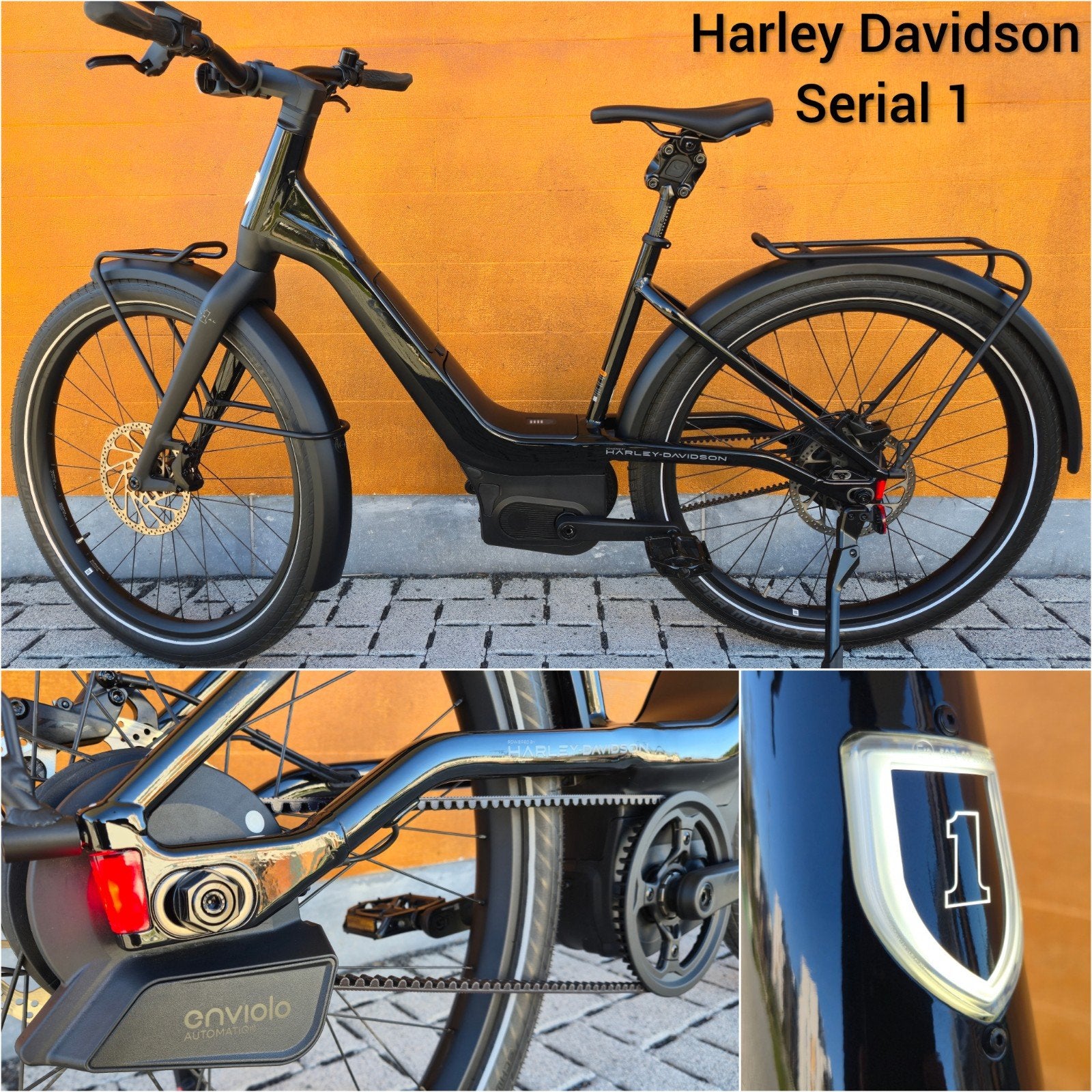 Elektrische Fiets Harley Davidson Serial 1 Nieuwstaat 2023, Versnellingen, Zo goed als nieuw, Schijfrem, Ophalen