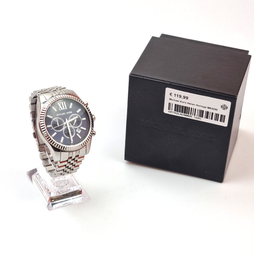 Michael Kors Heren Horloge MK8280, Michael Kors, Zo goed als nieuw, Support@michaelkors.com, 11 West 42nd Street
New York, NY 10036
United States