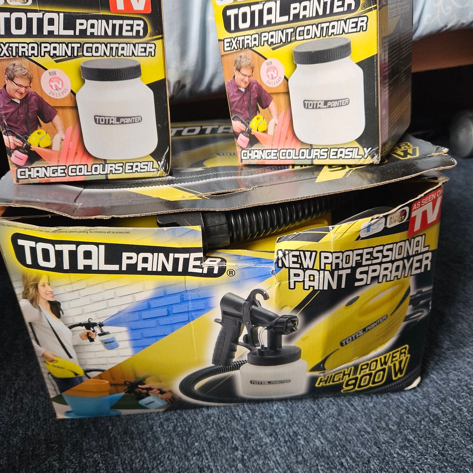 Total Painter 900W Verfspuit NIEUW, Doe-het-zelf en Verbouw, Schildersmaterialen, Ophalen, Nieuw, Verfspuit of Verfpomp