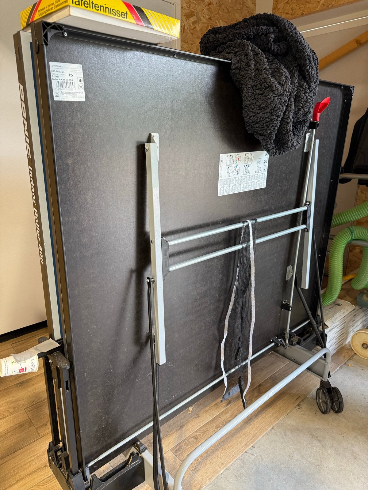 Donic Indoor Roller 800 Tafeltennistafel, Ophalen, Gebruikt, Tafel Indoor, Inklapbaar