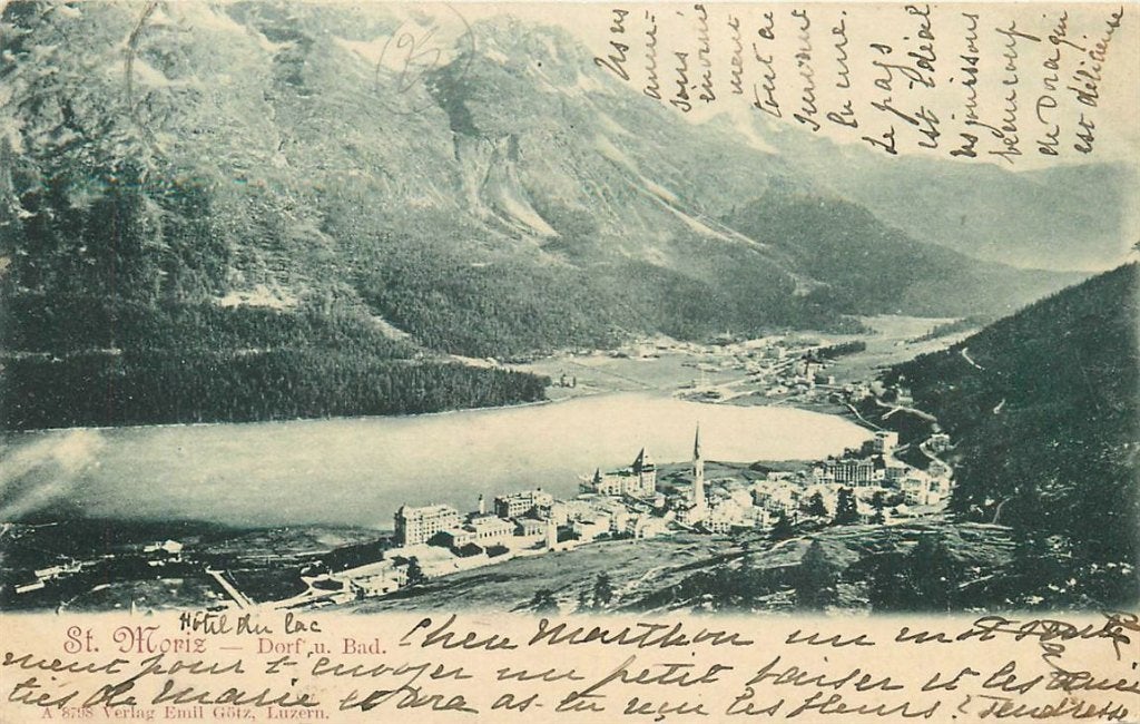 701-287-007 St Moritz, Verzenden, Voor 1920, Overig Europa