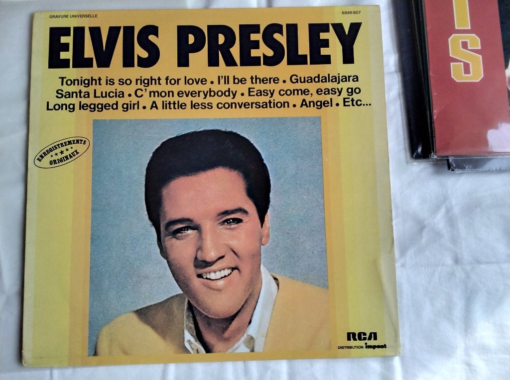 Lp Elvis Presley Elvis Presley France 1977 Rock Vinyl, Ophalen of Verzenden, Gebruikt, Overige formaten, Poprock