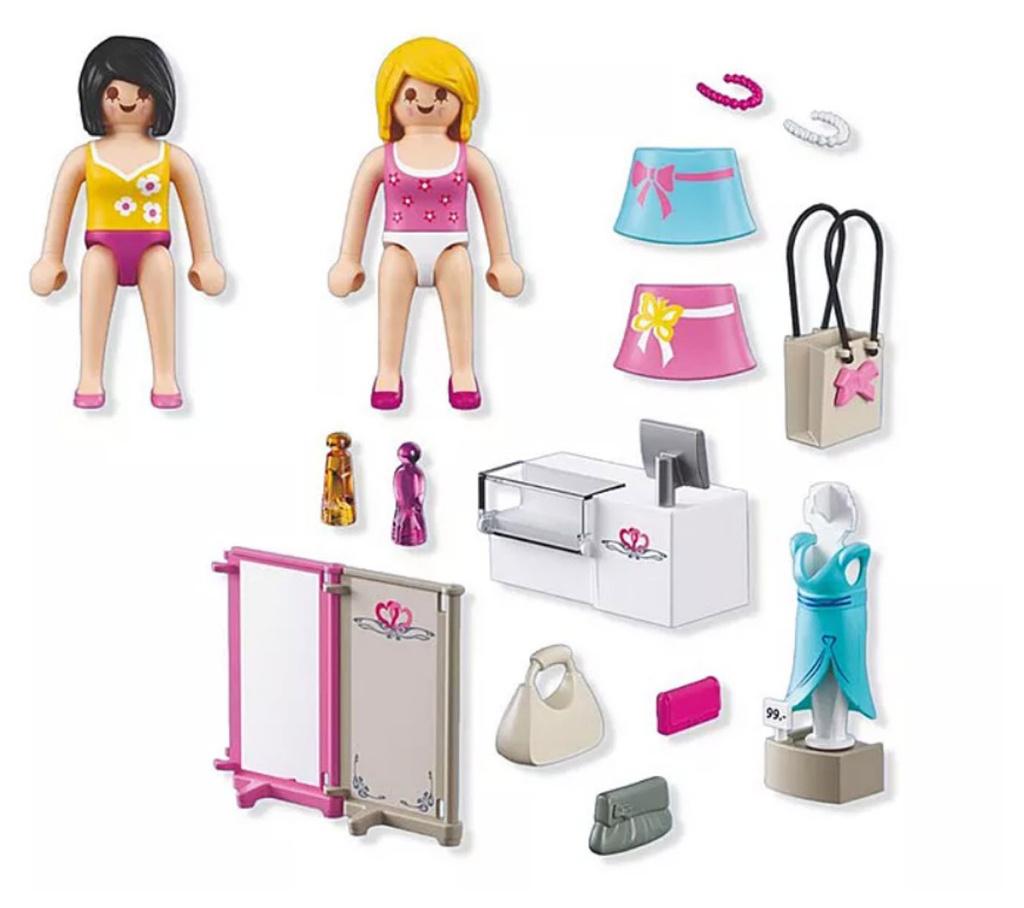 PLAYMOBIL 72081 Hippe ModeBoetiek 31 delig, Ophalen of Verzenden, Nieuw, Complete set