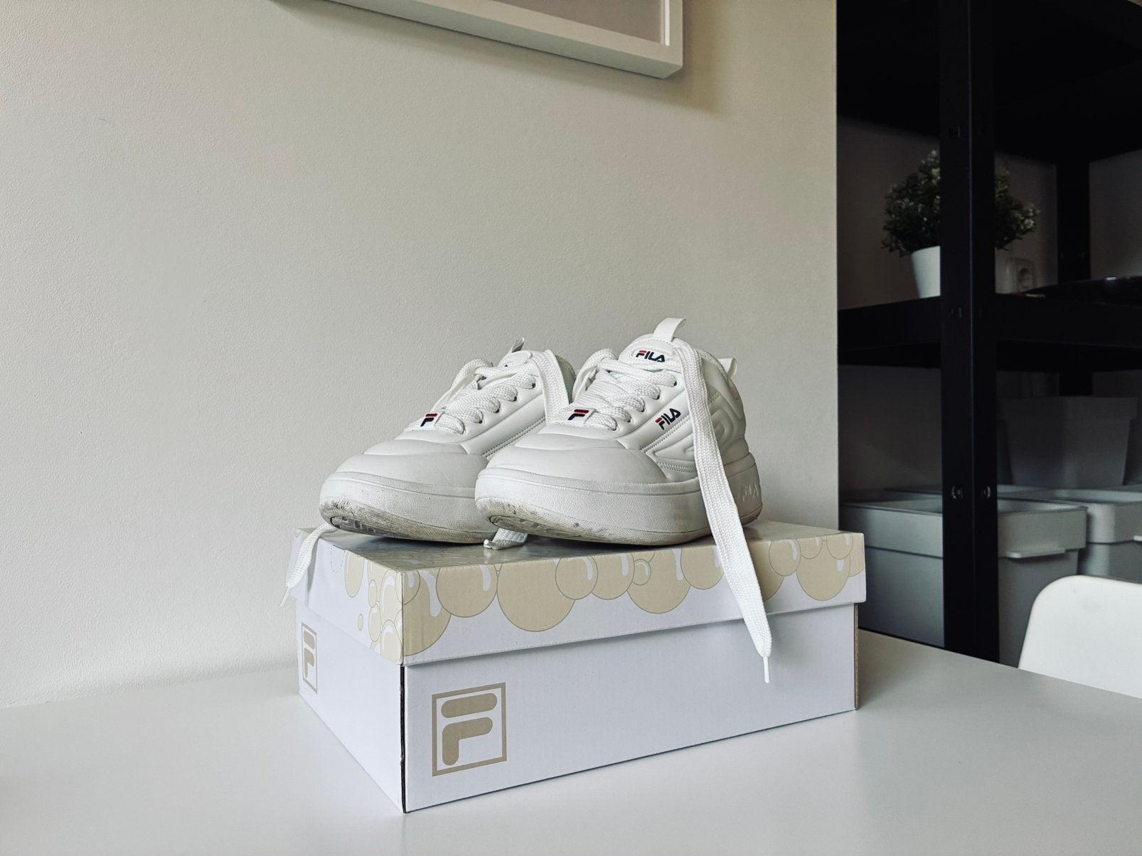 FILA sneakers laag 'Superbubble' - wit - maat 39 (38,5*), Kleding | Dames, Schoenen, Wit, Nieuw, Ophalen of Verzenden, Sneakers of Gympen