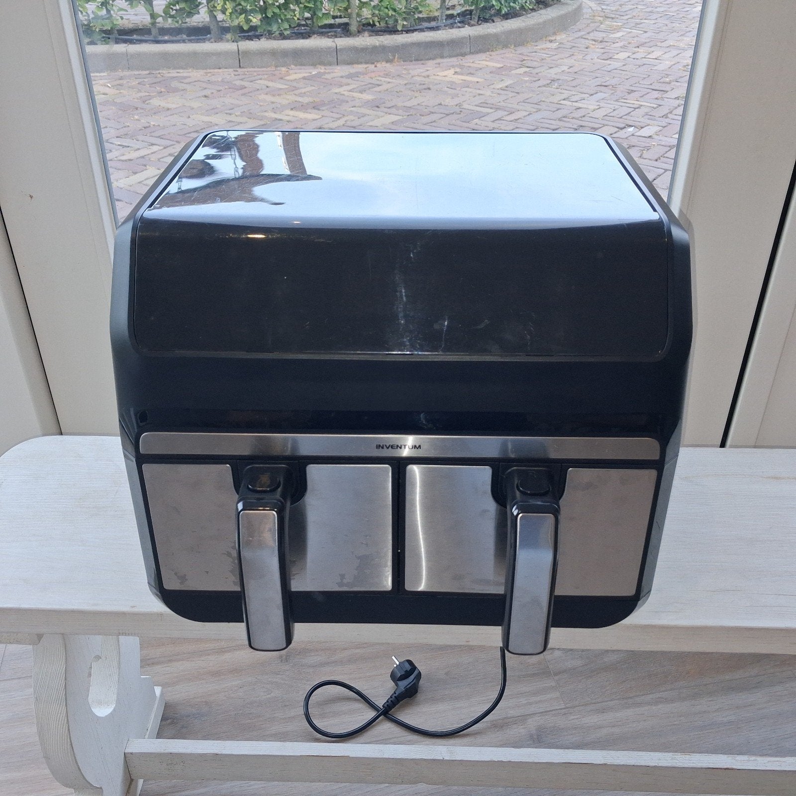 dubbele airfryer Inventum, Ophalen, Zo goed als nieuw