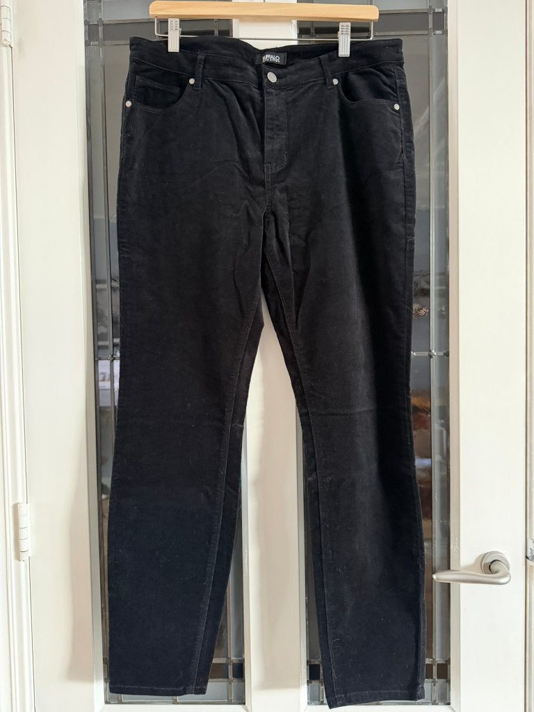 Buffalo Corduroy Skinny Broek – Maat 14, Ophalen, Zwart, Nieuw, Maat 34 (XS) of kleiner