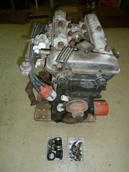 Alfa Romeo 2.0 Alfetta/Giulietta motor, Ophalen, Gebruikt, Alfa Romeo