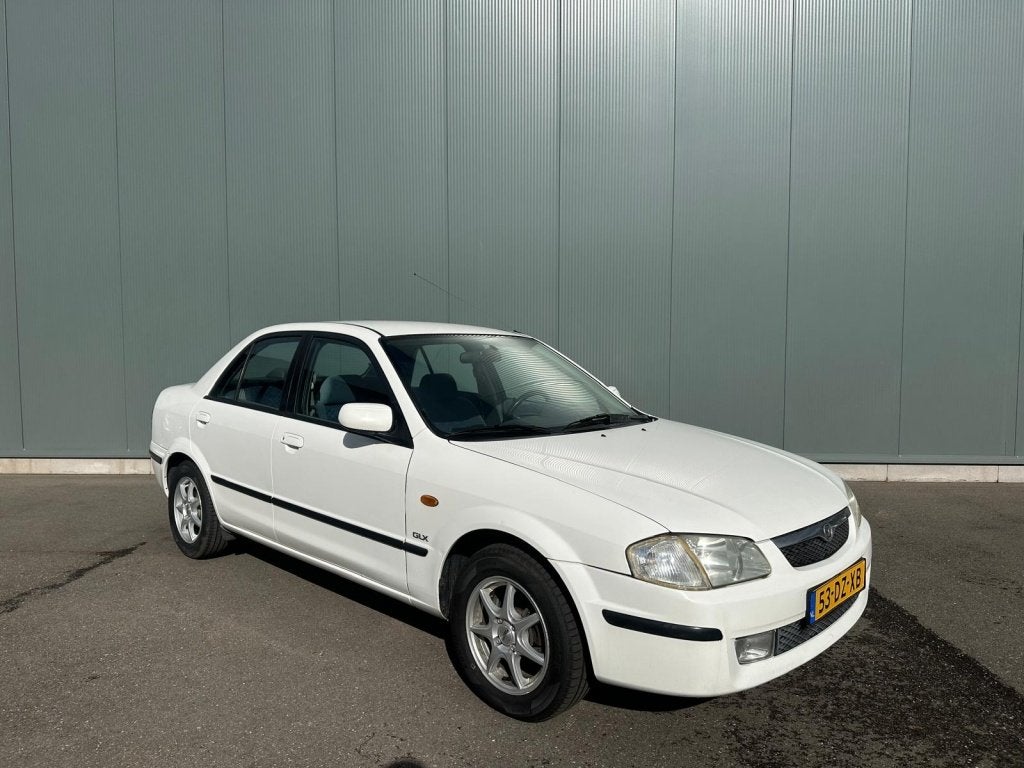 Mazda 323 1.5i GLX, Auto's, 13 km/l, 1498 cc, Wit, Origineel Nederlands