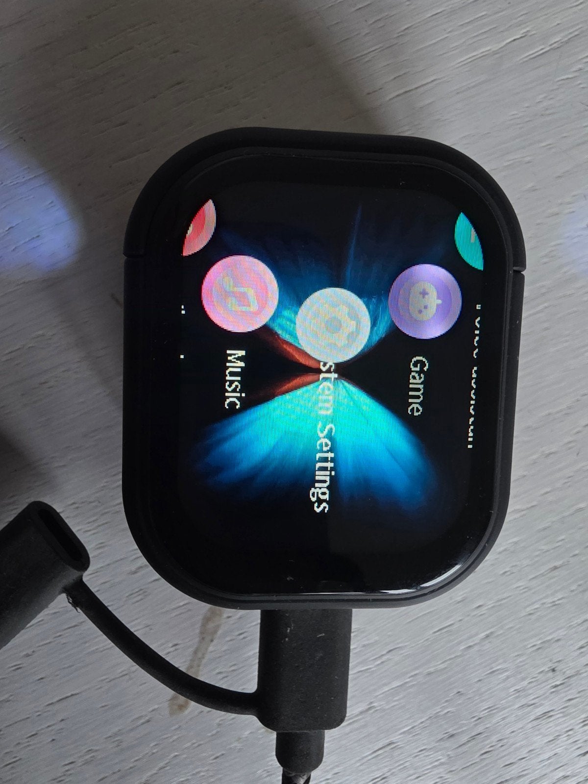 HTC Wireless Earphones 2.0 NE20 - Oplaadcase met scherm, HTC, Gebruikt, Wireless Earphones 2.0 NE20, Ophalen of Verzenden