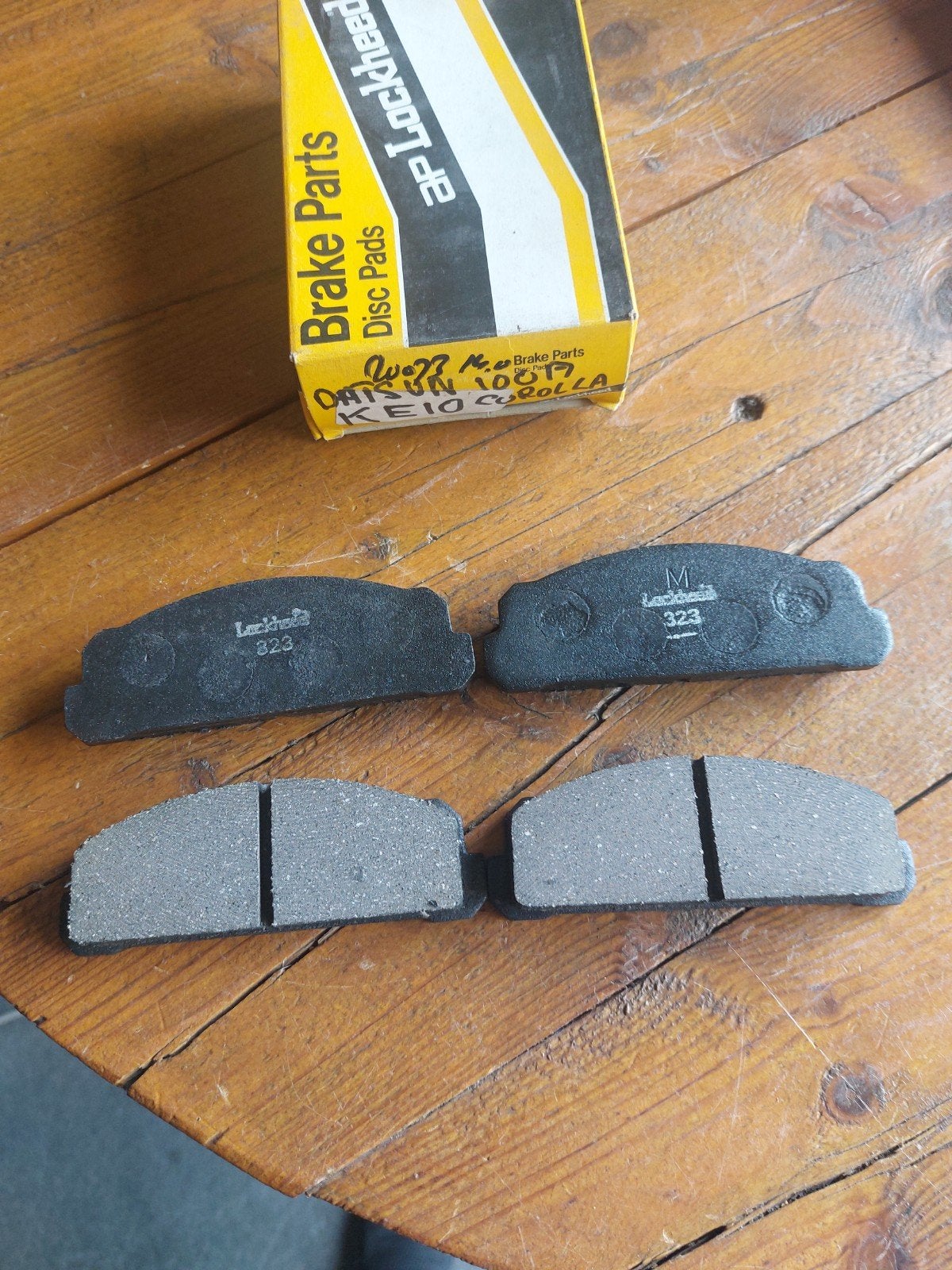 REMBLOKKEN TOYOTA OLDTIMER JONGTIMER CROWN COROLLA CELICA, Ophalen of Verzenden, Nieuw, Toyota