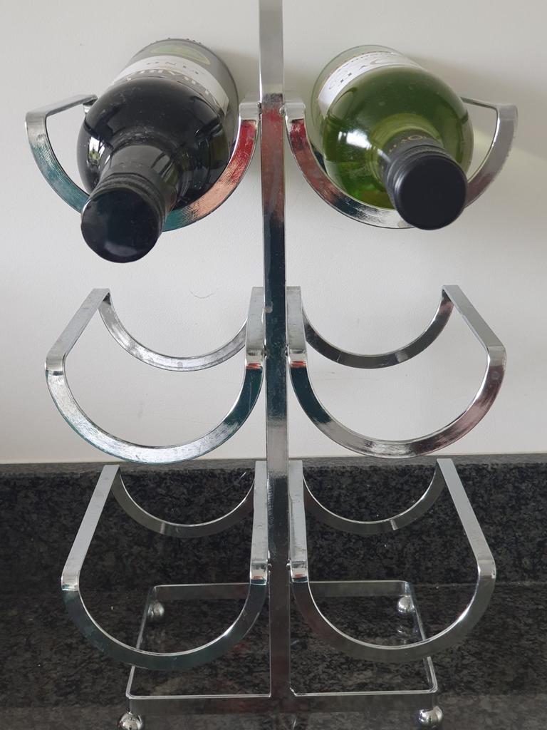 Design wijnrek., Ophalen of Verzenden, Minder dan 50 cm, Minder dan 5 flessen