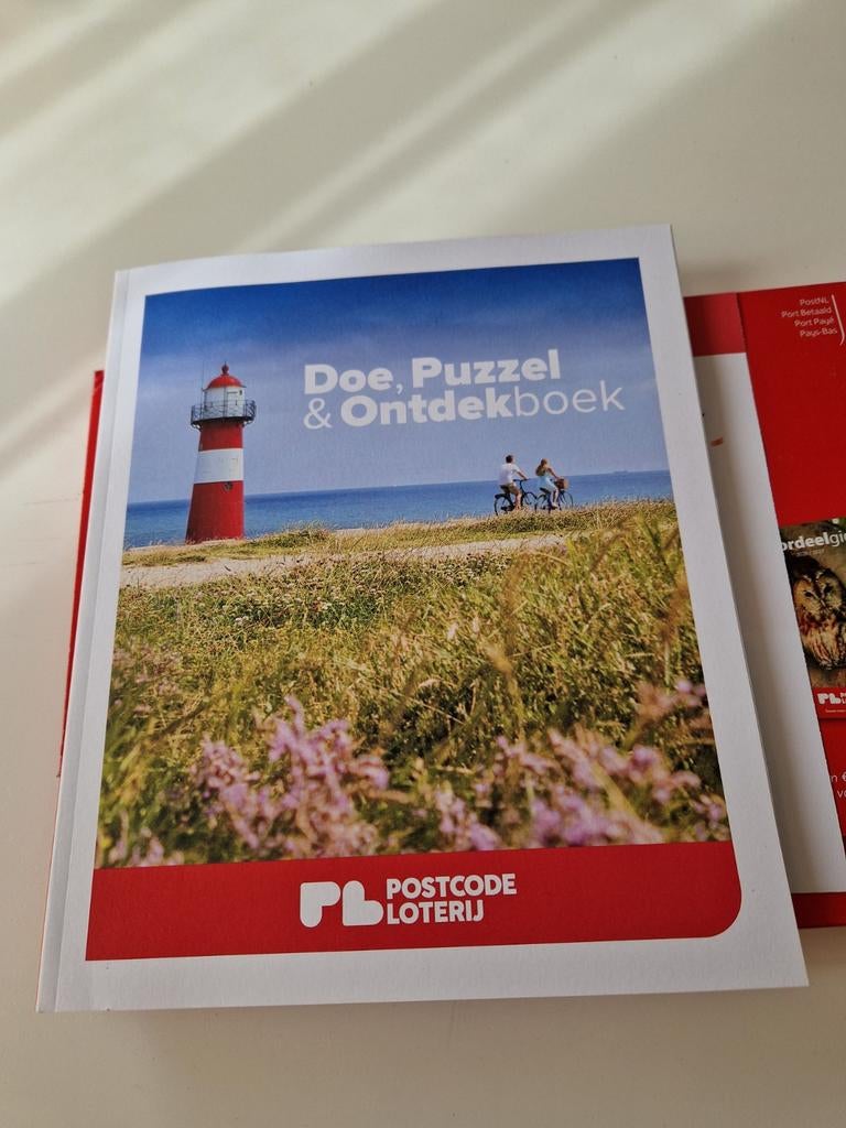 Doe, Puzzel & Ontdekboek Postcode Loterij, Ophalen of Verzenden, Nieuw