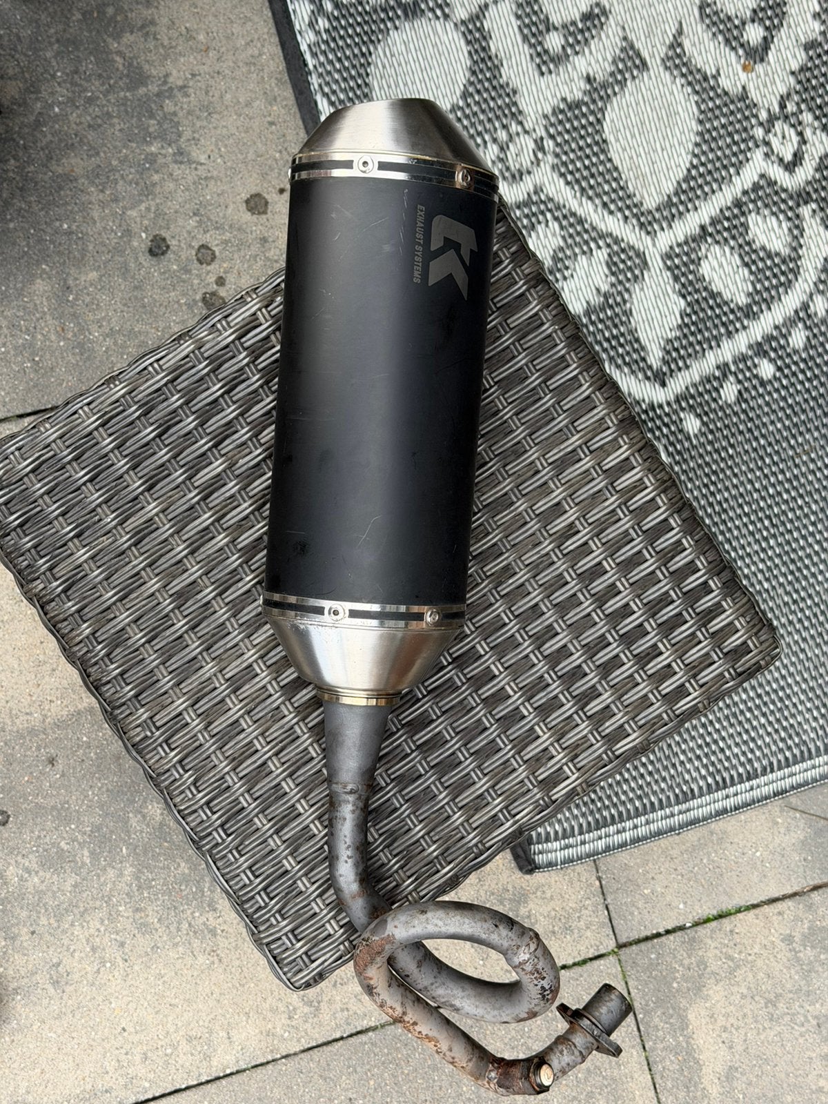 Turbokit Uitlaat E4 – Zip/Vespa iGet 3V Of ruilen voor 2v TK, Ophalen, Gebruikt