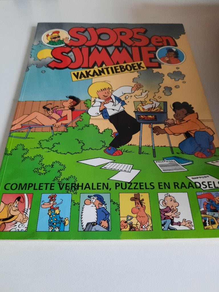 Sjors en Sjimmie vakantieboek, Boeken, Eén stripboek, Ophalen of Verzenden, Gelezen