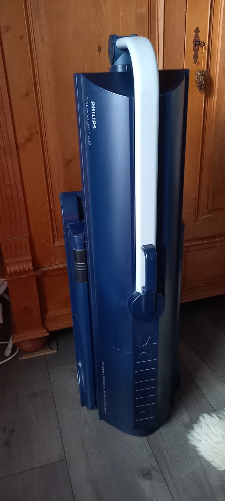 Philips Sunmobile HB823 Zonnebank -, Ophalen, Zo goed als nieuw, Zonnebank enkelzijdig, Minder dan 10 lampen