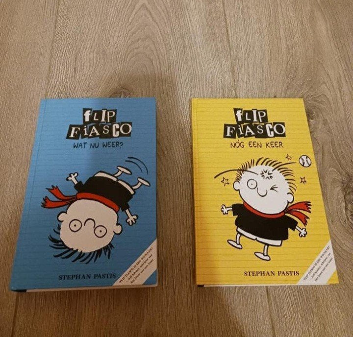 Flip Fiasco wat nu weer, Flip Fiasco nog een keer, Boeken, Ophalen of Verzenden, Zo goed als nieuw