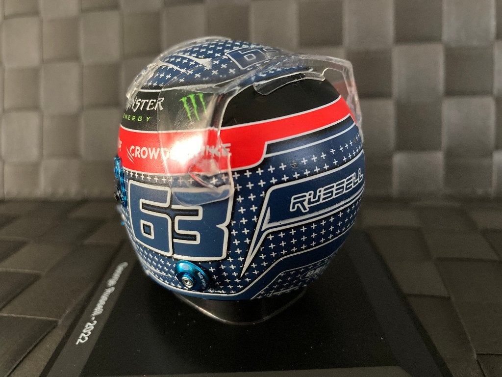 ✅ George Russell 1:5 helm 2022 Japanese GP Mercedes AMG W13, Ophalen of Verzenden, Nieuw, Formule 1