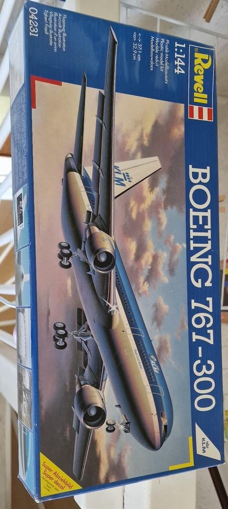 Revell Boeing 767-300 KLM modelbouwdoos 1:144, 1:144 tot 1:200, Revell, Nieuw, Ophalen of Verzenden