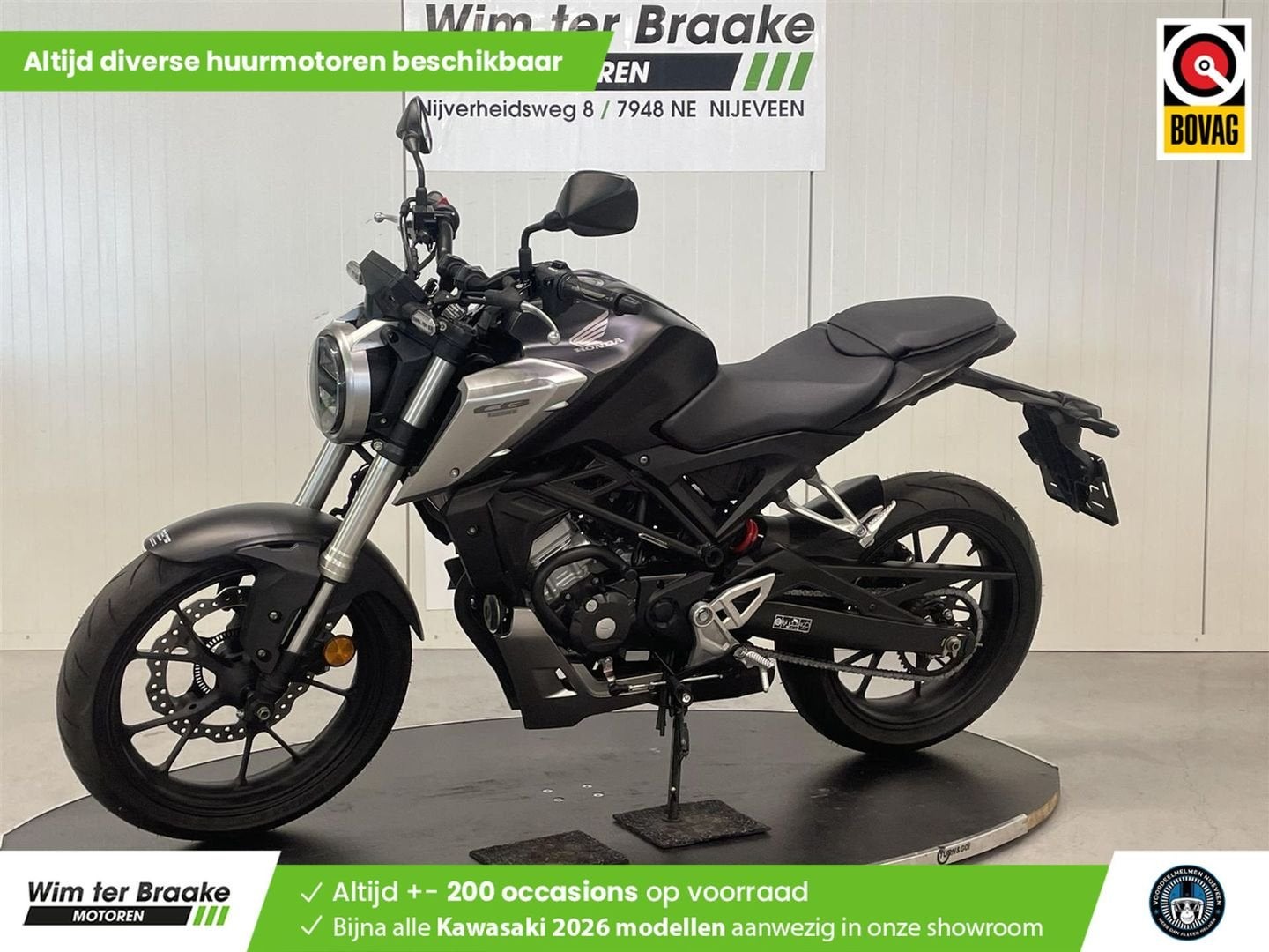 Honda CB 125 R ABS - 2018, Motoren, Bedrijf, 125 cc, 11 kW of minder, Naked bike