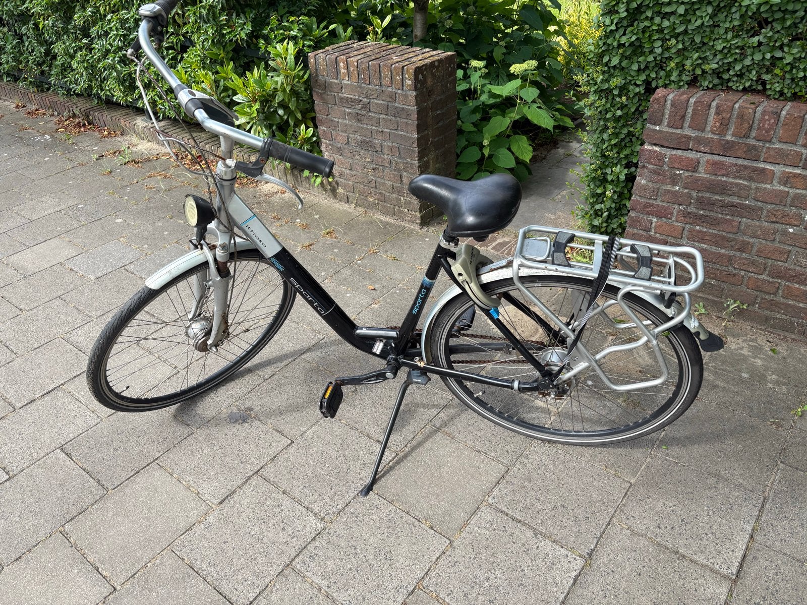 Sparta Ithaka Damesfiets - Heeft onderhoud nodig, Sparta, Velgrem, Versnellingen, Ophalen of Verzenden