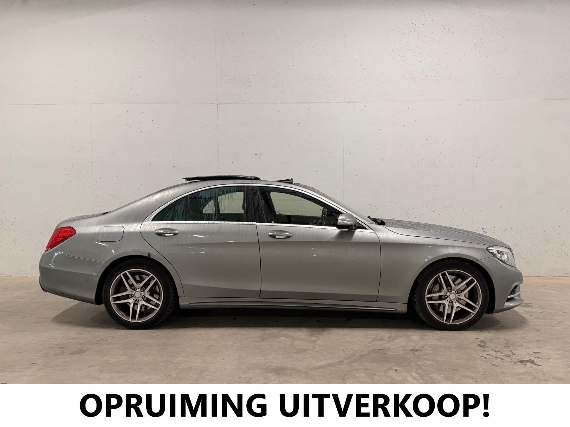 Mercedes-Benz S-klasse 500 Pano Leer Burmester Memory 360 EX, Achterwielaandrijving, Gebruikt, Bedrijf, Sedan