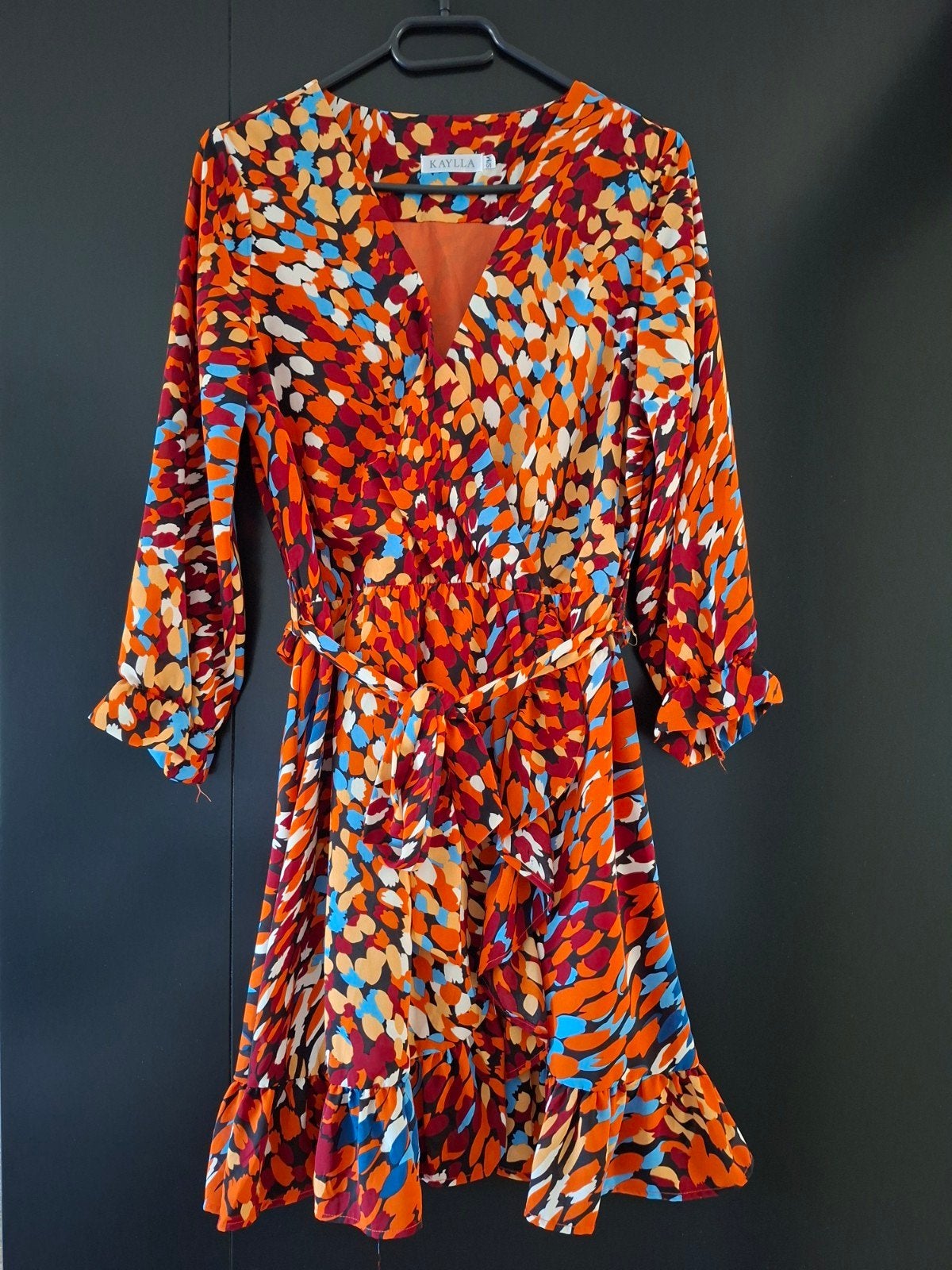 Kort gekleurd jurkje, Kleding | Dames, Maat 38/40 (M), Overige kleuren, Ophalen of Verzenden, Zo goed als nieuw