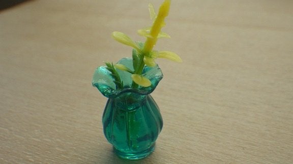 Poppenhuis: Bloem in Vaas, Ophalen of Verzenden, Nieuw, Poppenhuis