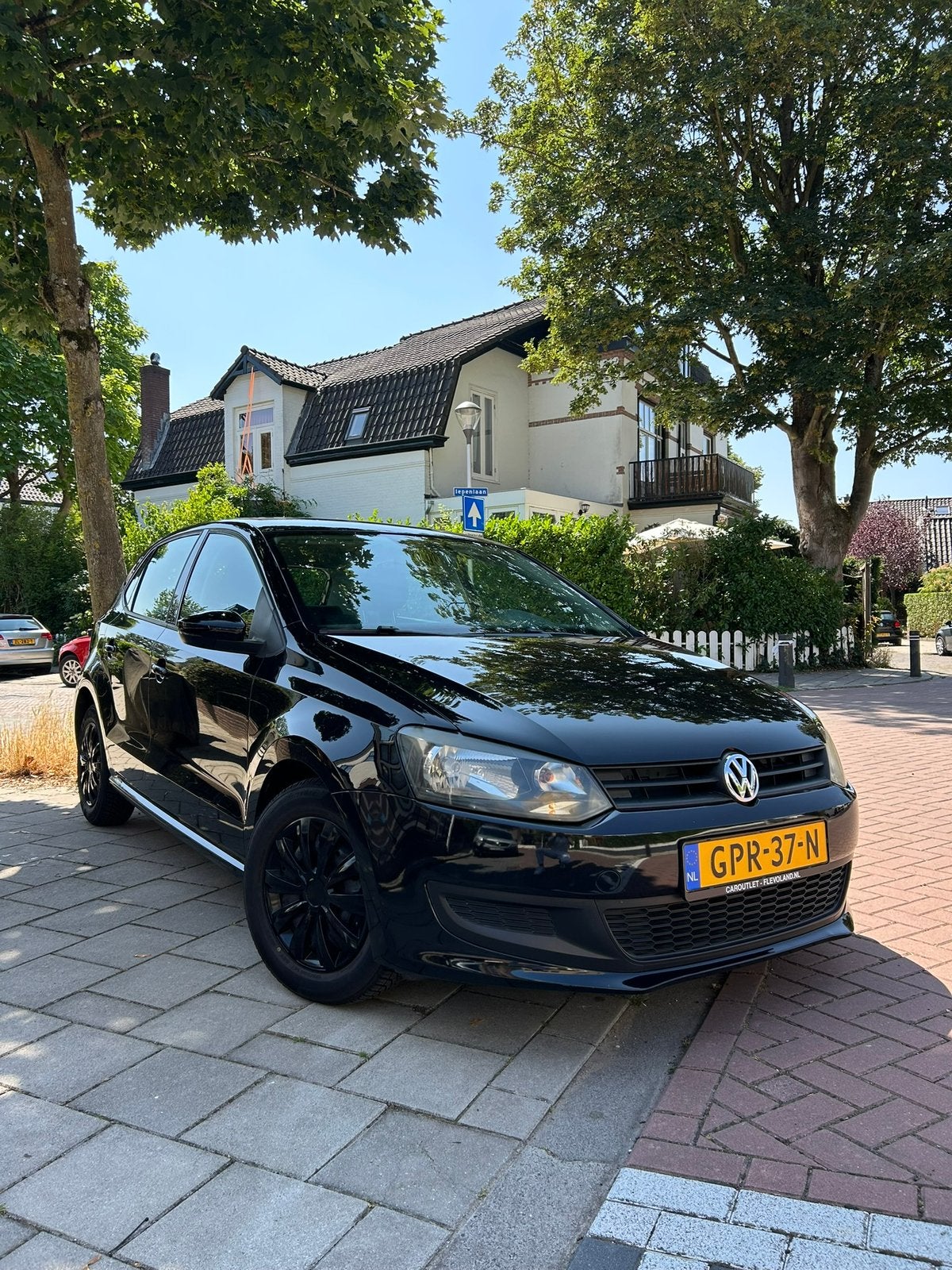 Volkswagen Polo 1.2 6V 44KW 5D My2009 2010 Zwart, Voorwielaandrijving, Zwart, 1198 cc, Zwart