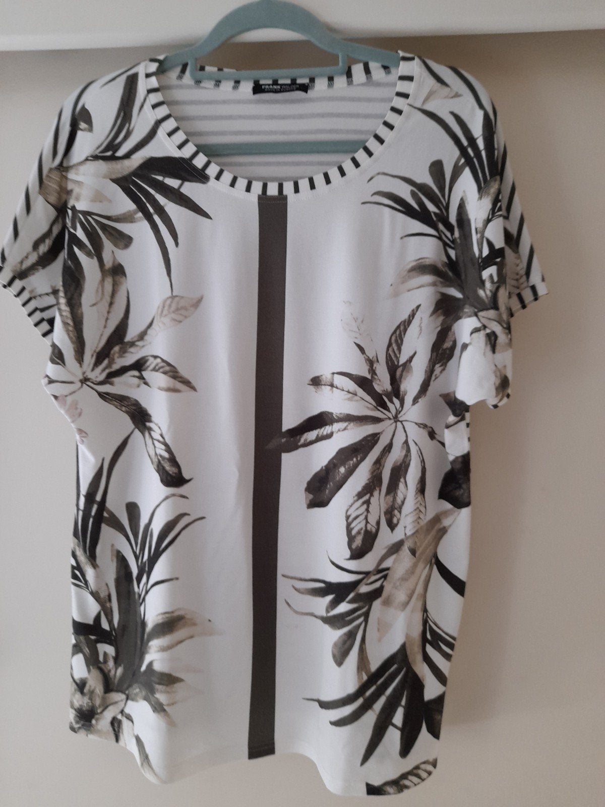 dames shirt merk Frank Walder, maat 42, Ophalen of Verzenden, Zo goed als nieuw, Maat 42/44 (L), Korte mouw