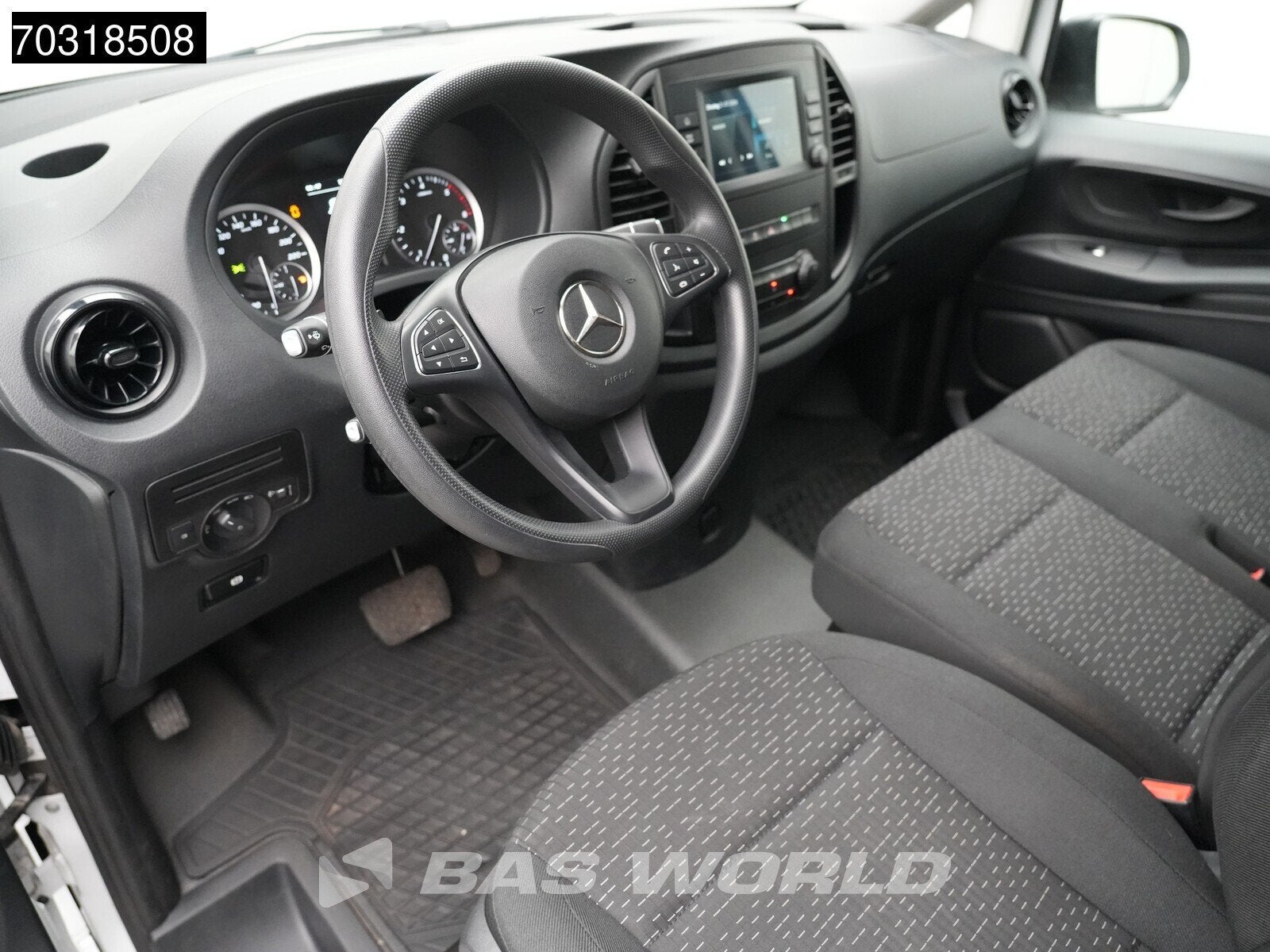 Mercedes Vito 116 Automaat Kerstner Koelwagen L2H1 Airco Cru, Auto's, Automaat, Stof, Gebruikt, Euro 6