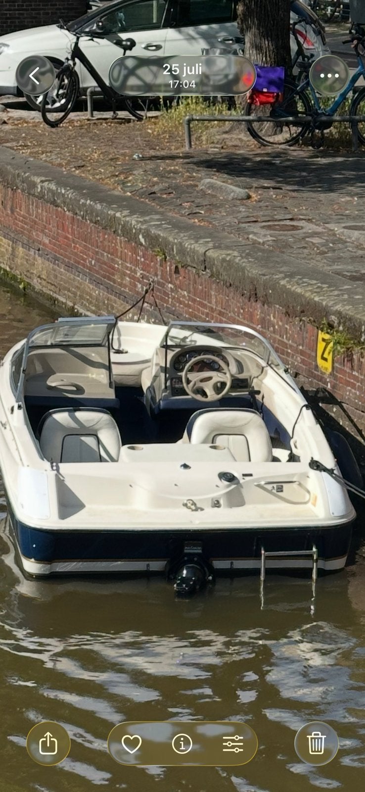 Bayliner 1750 ls bowrider, met stallingstrailer. Winterdeal!, Ophalen, Zo goed als nieuw, Bayliner