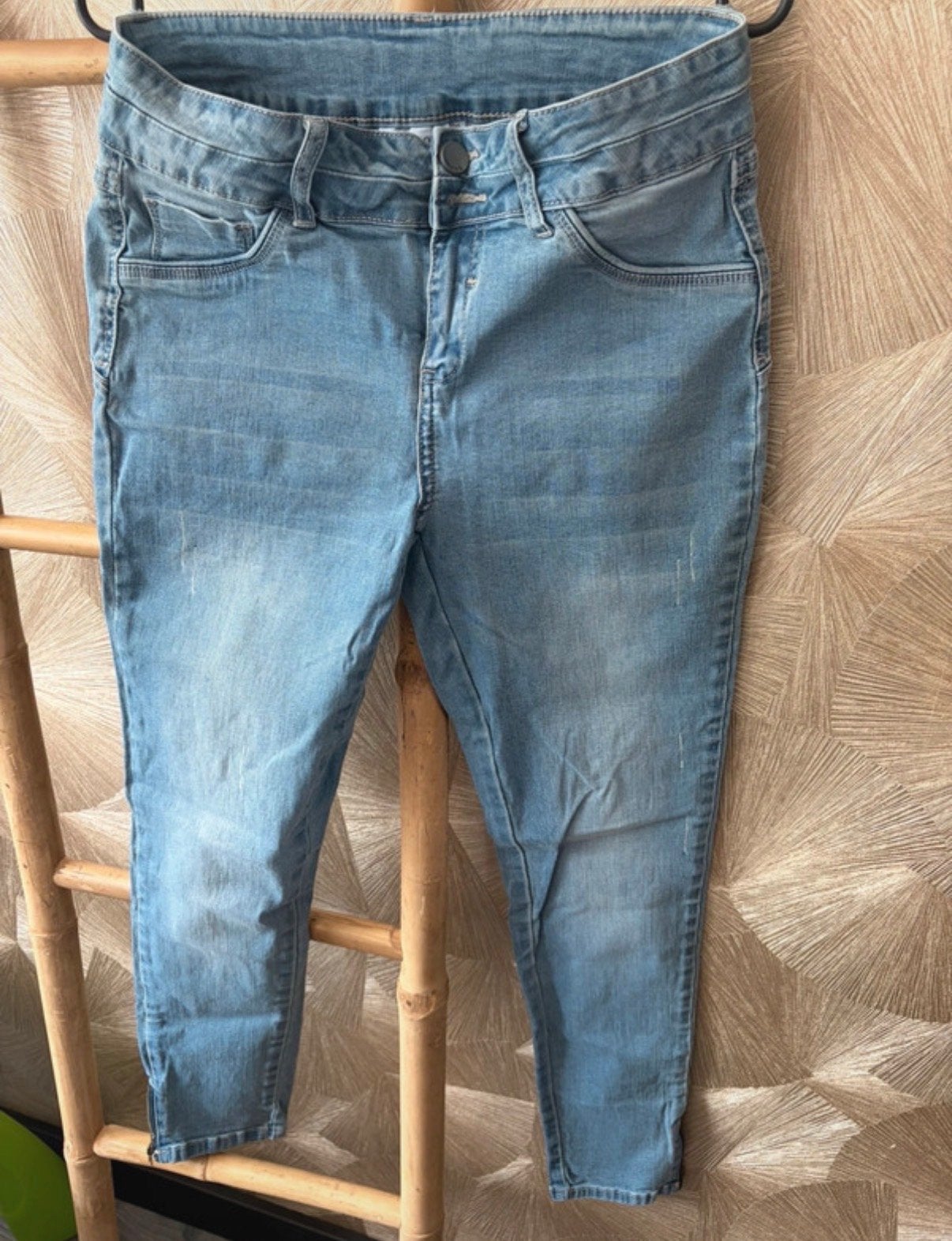 Dames spijkerbroek maat 38 - Trend One, Kleding | Dames, Ophalen of Verzenden, Gedragen, Blauw, W30 - W32 (confectie 38/40)