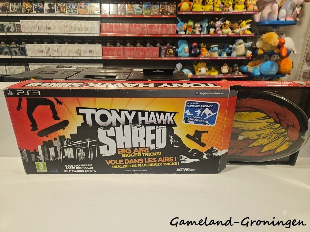 Tony Hawk Shred met Skateboard (PS3), Gebruikt, -, -, 1 speler