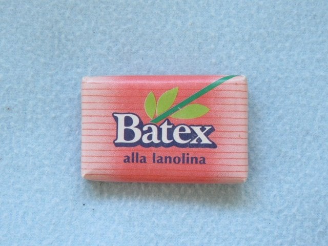 Nieuw hotelzeepje Batex alla lanolina uit Italië, Ophalen of Verzenden