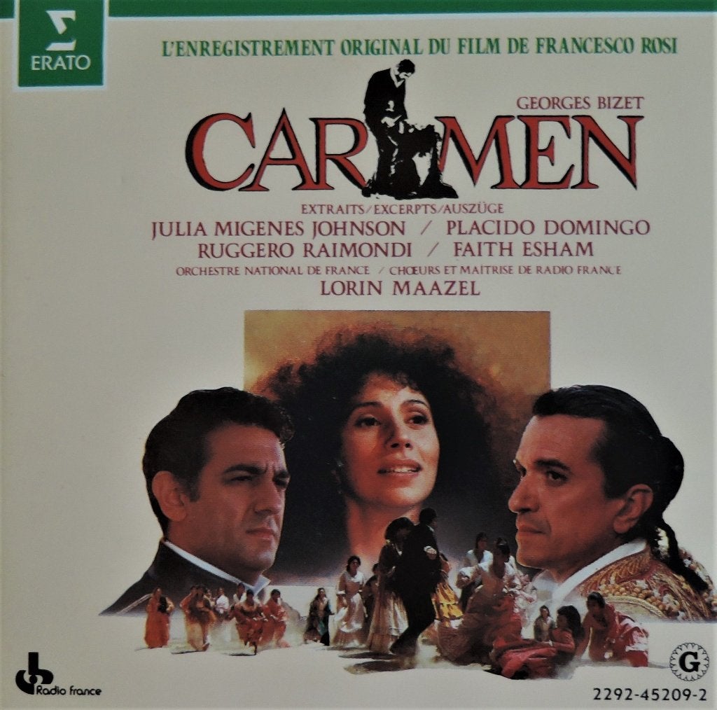 Carmen /Bizet - Migenes/Domingo/Raimondi/Maazel - Erato -DDD, Cd's en Dvd's, Opera of Operette, Ophalen of Verzenden, Zo goed als nieuw