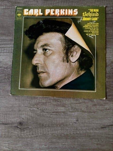 LP Carl Perkins - The Man Behind Johnny Cash - 1972, Ophalen of Verzenden, Gebruikt, 12 inch