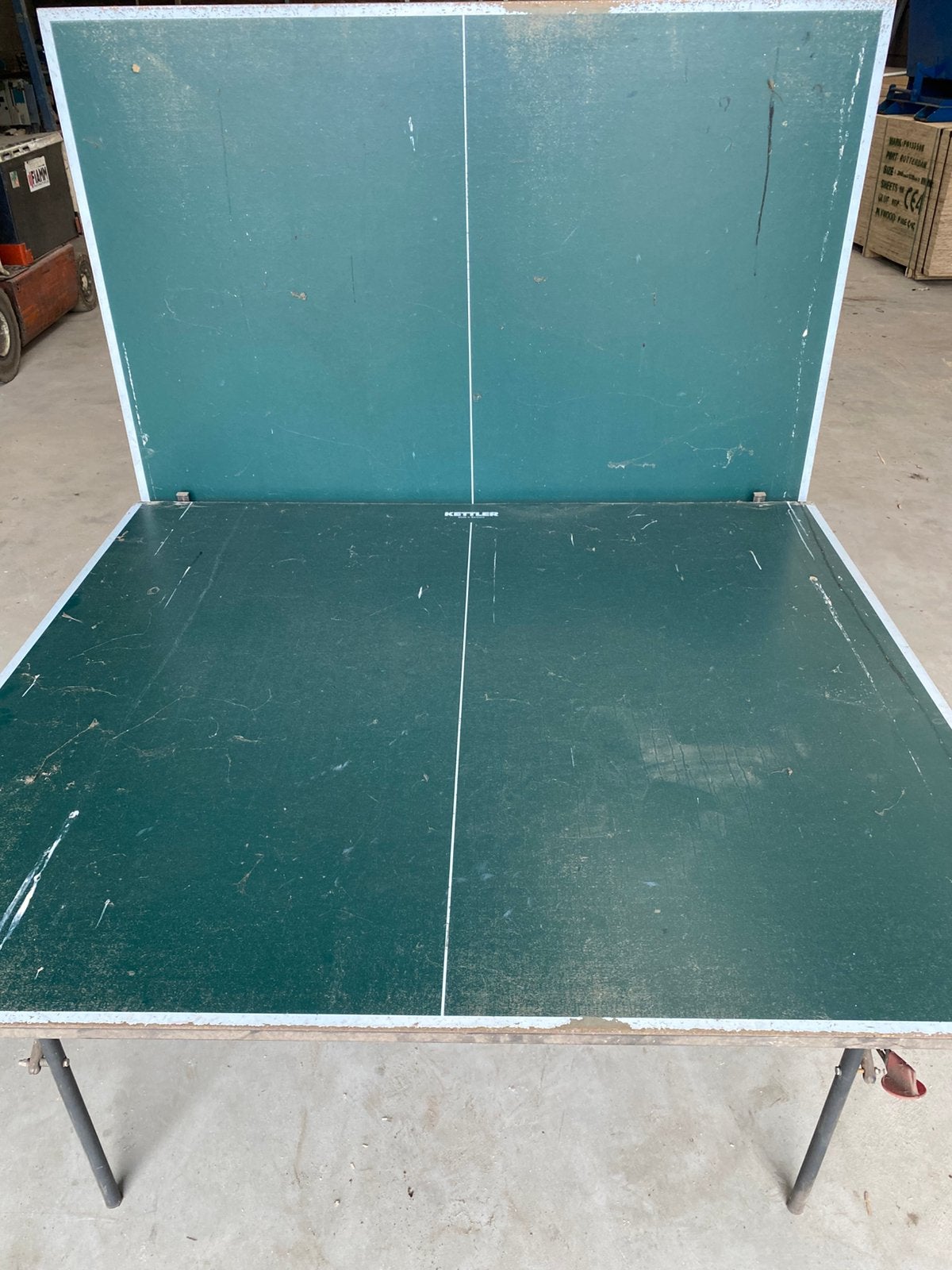 Kettler tafeltennis tafel pingpong tafel, Ophalen, Gebruikt, Tafel Indoor