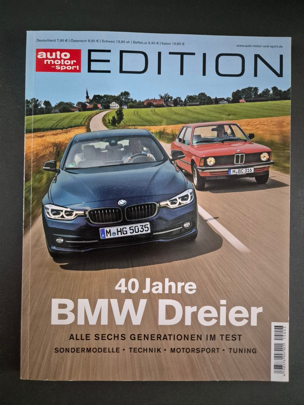 Auto Motor und Sport Edition / 40 Jahre BMW Dreier / 3-Serie, Ophalen of Verzenden, Zo goed als nieuw, BMW, Auto Motor und Sport Redactie