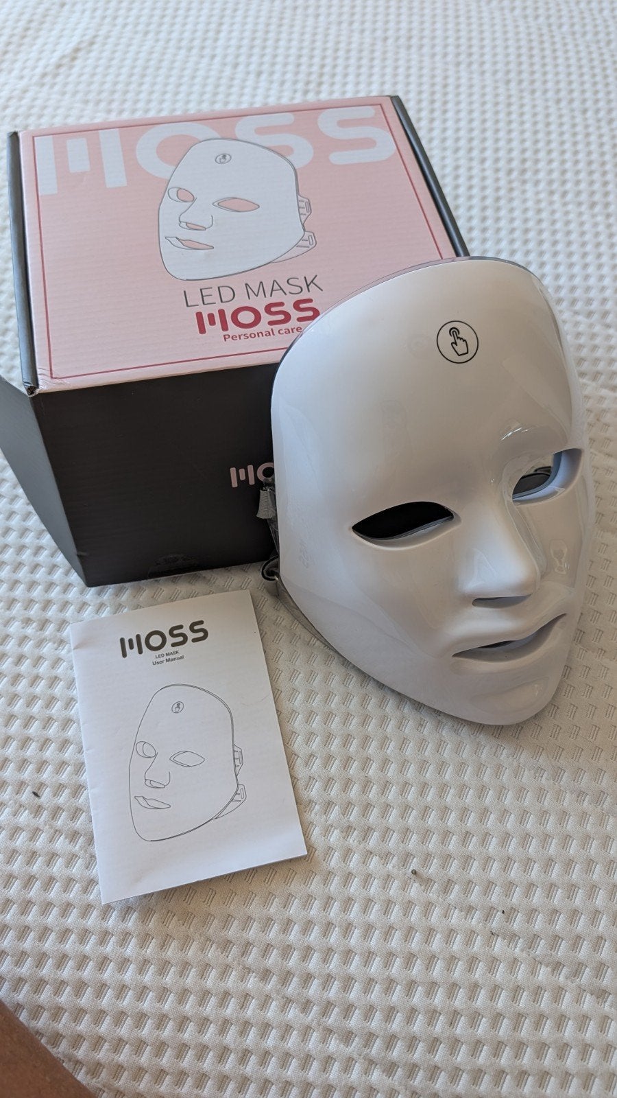 Moss LED masker - Nieuwstaat, nooit gebruikt, Ophalen of Verzenden, Nieuw, Gehele gezicht, Verzorging